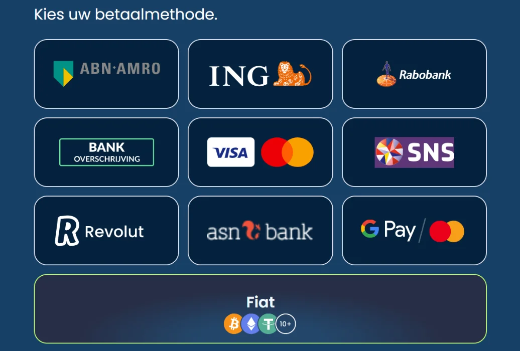 GramsBet Casino Betaalmethoden